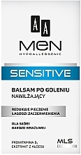 WYPRZEDAŻ Nawilżający balsam po goleniu do skóry bardzo wrażliwej - AA Men Sensitive * — Zdjęcie N3