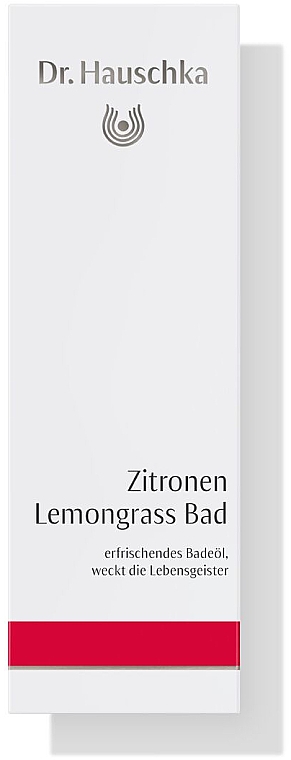 Esencja do kąpieli Cytryna i trawa cytrynowa - Dr Hauschka Lemon Lemongrass Vitalising Bath Essence — Zdjęcie N1