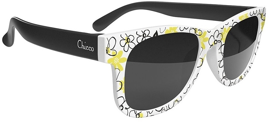 Okulary przeciwsłoneczne dla dzieci od 2 roku życia, białe - Chicco Sunglasses White 24M+ — Zdjęcie N2