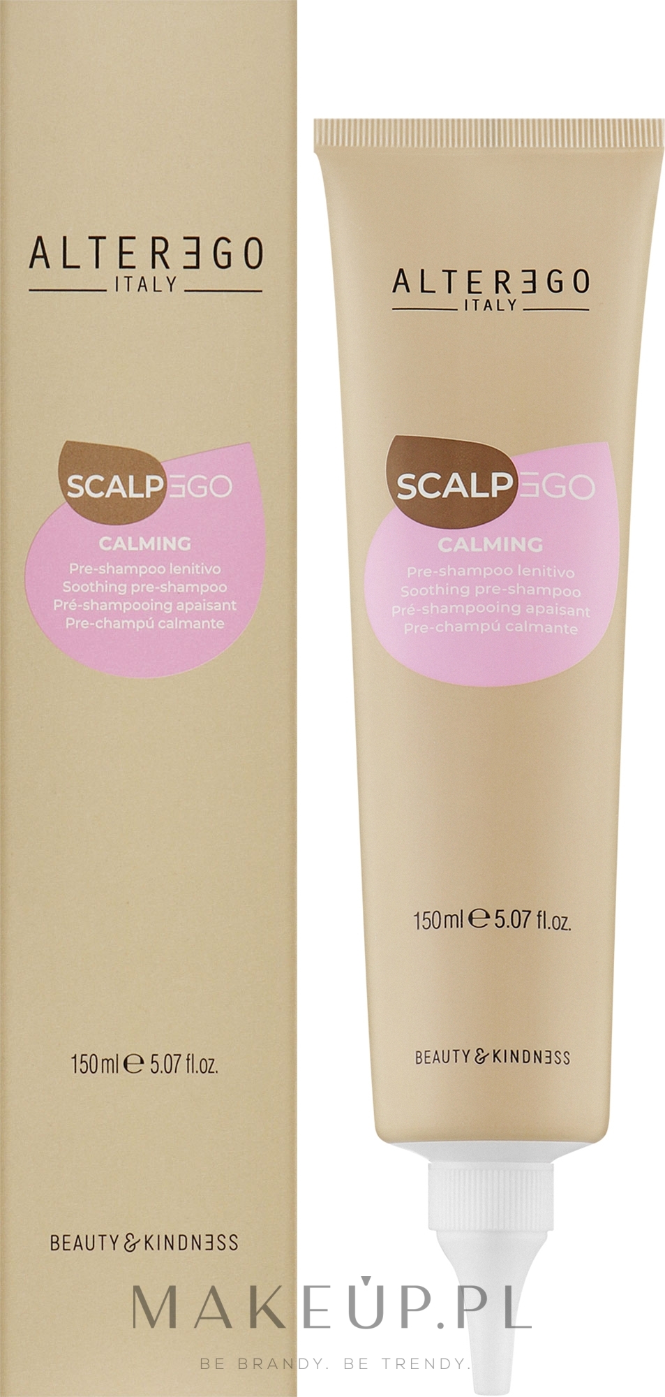 Kojący szampon do wrażliwych włosów - Alter Ego ScalpEgo Calming Soothing Pre-Shampoo — Zdjęcie 150 ml