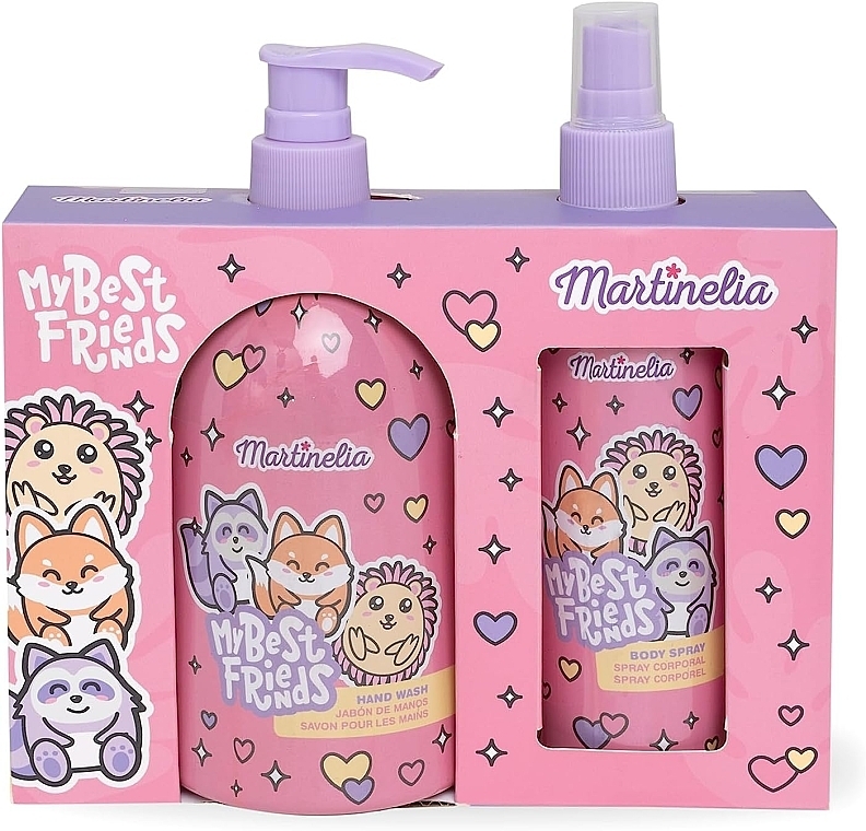 Zestaw - Martinelia My Best Friends Set (b/spray/200ml + h/soap/485ml) — Zdjęcie N1