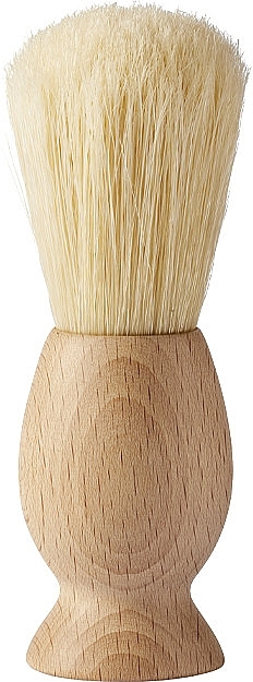 Pędzel do golenia, duży - Acca Kappa Beechwood Superior Silver Badger Shaving Brush — Zdjęcie N1