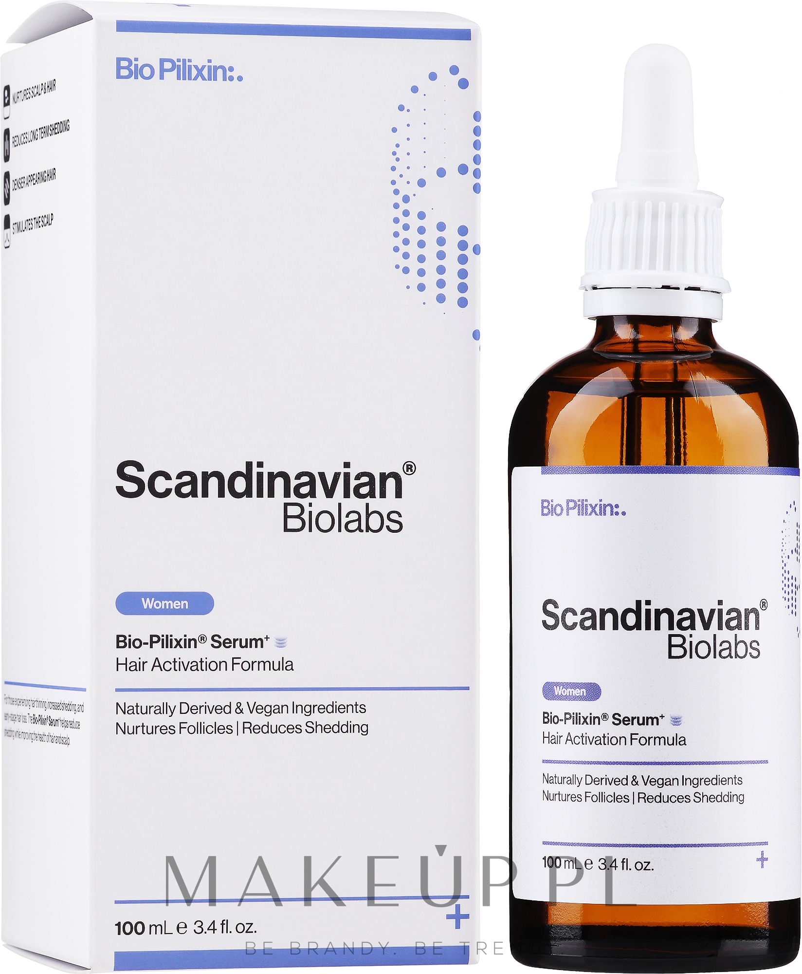 Serum na porost włosów - Scandinavian Biolabs Bio-Pilixin Hair Activation Formula Serum Women — Zdjęcie 100 ml