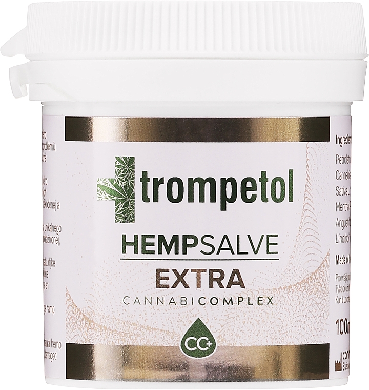 Maść konopna o zwiększonej zawartości ekstraktu z konopi - Trompetol Hemp Salve Extra — Zdjęcie N3