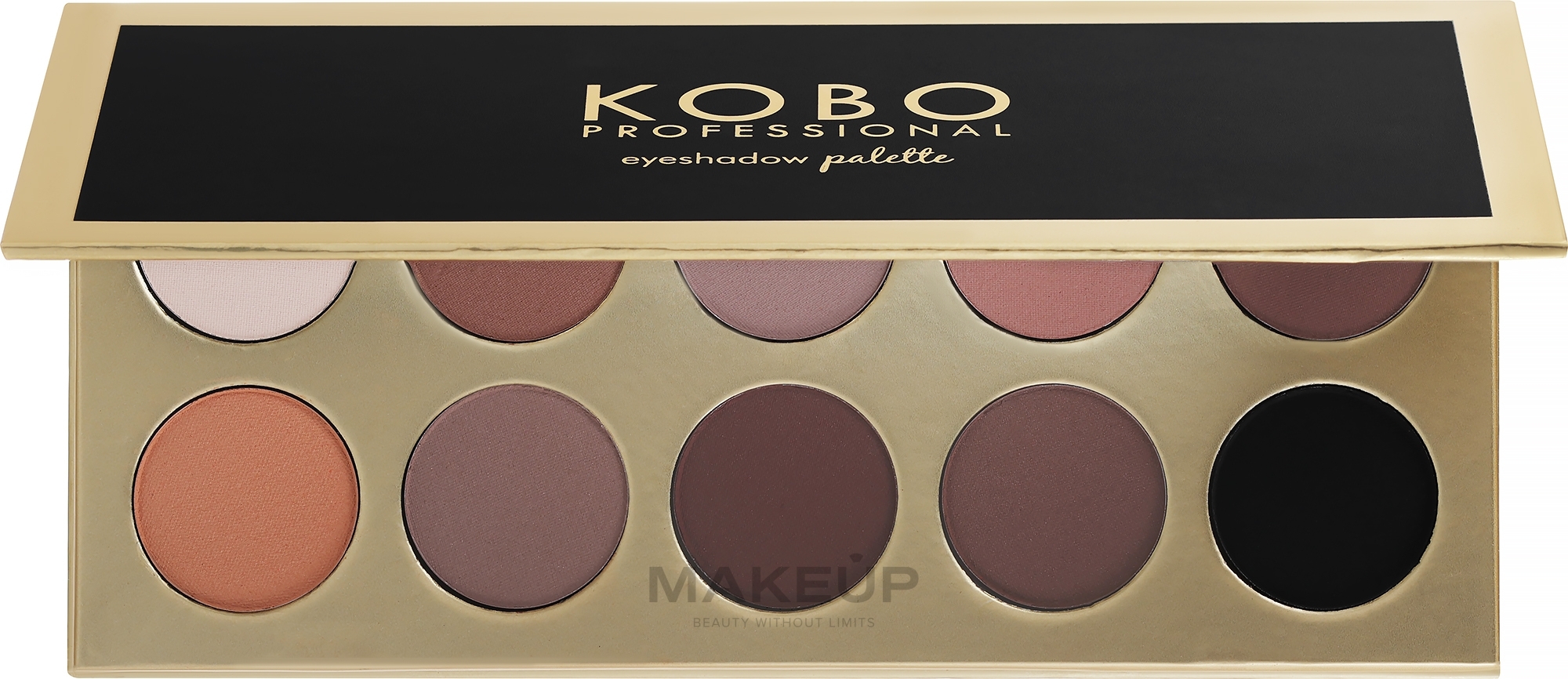 Paleta cieni do powiek - Kobo Professional Eyeshadow Palette — Zdjęcie Natural Mix
