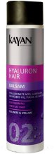Balsam do włosów cienkich i pozbawionych objętości - Kayan Professional Hyaluron Hair Balsam — Zdjęcie N1
