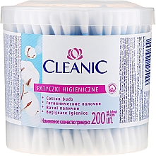 Kup Patyczki kosmetyczne w pudełeczku, 200 szt. - Cleanic Face Care Cotton Buds