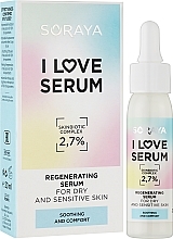 PRZECENA! Regenerujące serum do cery suchej i wrażliwej - Soraya I Love Serum * — Zdjęcie N2