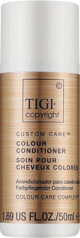 Odżywka do włosów farbowanych - Tigi Copyright Custom Care Colour Conditioner