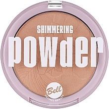 Połyskujący puder do twarzy - Bell Shimmering Powder — Zdjęcie N2