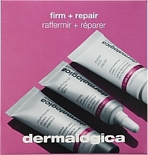 Trzyczęściowy zestaw do liftingu i odbudowy skóry - Dermalogica Firm & Repair Kit (cr/7ml + cr/6ml + mask/10ml) — Zdjęcie N2