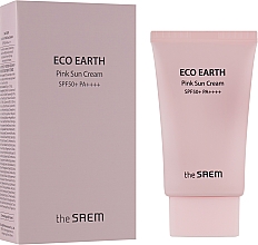 Kup Filtr przeciwsłoneczny z kalaminą - The Saem Eco Earth Power Pink Sun Cream