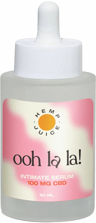 Serum do okolic intymnych - Hemp Juice Ooh La La! 100 Mg CBD — Zdjęcie N1