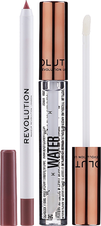 Zestaw do ust - Makeup Revolution Fantasy Lip Kit (ip/gloss/3ml + lip/liner/1g)  — Zdjęcie N4