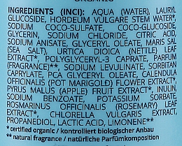 Szampon przeciwłupieżowy z pokrzywą i solą morską - GRN Pure Elements Anti-Dandruff Nettle & Sea Salt Shampoo  — Zdjęcie N2