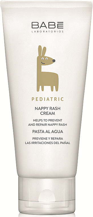 Krem pod pieluszkę o kompleksowym działaniu - Babé Laboratorios Pediatric Nappy Rash Cream — Zdjęcie N2