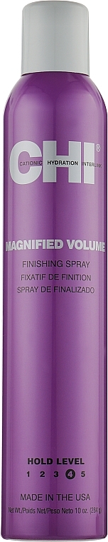 Lakier zwiększający objętość włosów - CHI Magnified Volume Finishing Spray — Zdjęcie N2