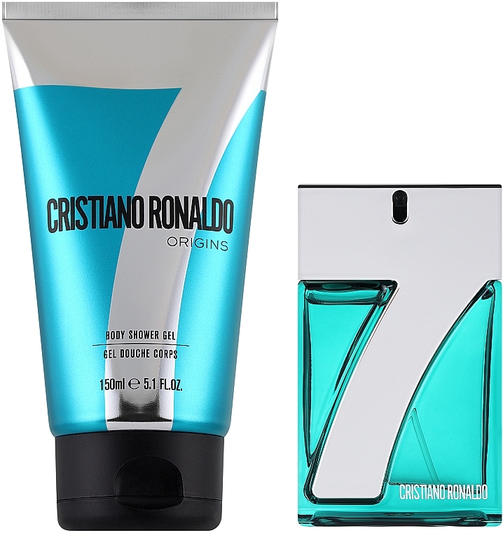 Cristiano Ronaldo CR7 Origins - Zestaw (edt 30 ml + sh/gel 150 ml) — Zdjęcie N2
