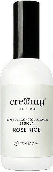 Tonizująco-regulująca esencja do twarzy - Creamy Skin Care Rose Rice — Zdjęcie N1
