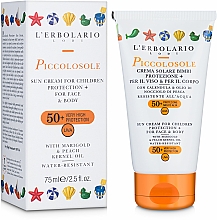 Kup Krem przeciwsłoneczny do twarzy i ciała dla dzieci - L'Erbolario Piccolosole Creme Solare Bimbi Protezione SPF50+