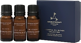 Zestaw - Aromatherapy Associates Essential Oil Blends Collection (oil/3x10ml) — Zdjęcie N1