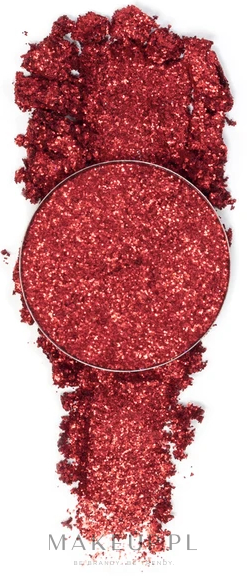 Prasowany pigment do powiek - With Love Cosmetics Pigmented Pressed Glitter — Zdjęcie Berry Red