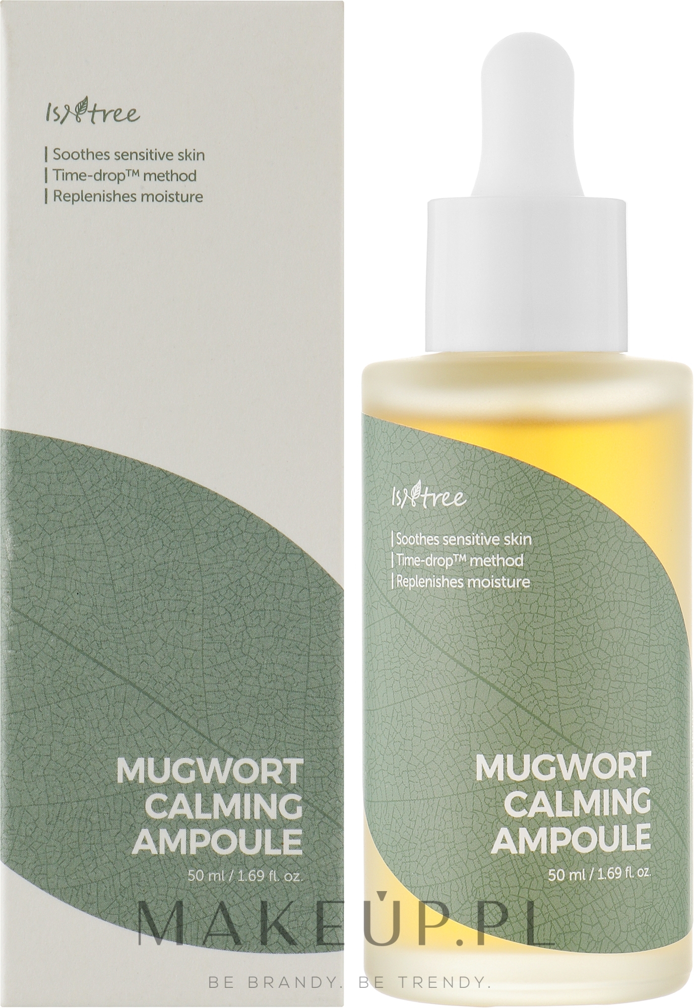 Kojące serum do twarzy - Isntree Mugwort Calming Ampoule — Zdjęcie 50 ml