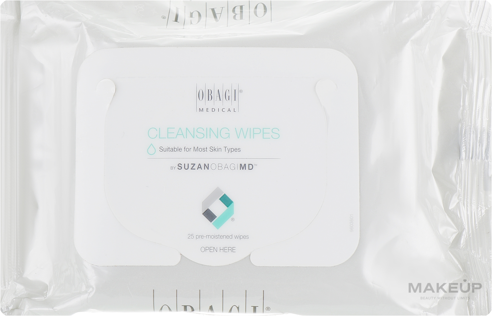 Chusteczki do oczyszczania twarzy - Obagi Medical Suzanogimd Cleansing Wipes — Zdjęcie 25 szt.