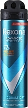 Kup Antyperspirant w sprayu - Rexona Antiperspirant Advanced Protection Cobalt Dry 72H