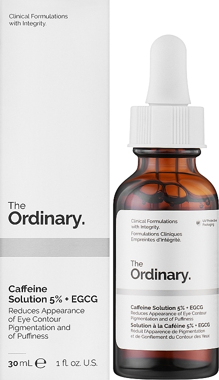 Liftingujące serum pod oczy - The Ordinary Caffeine Solution 5% + EGCG — Zdjęcie N2