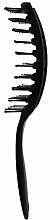 Szczotka do włosów, czarna - Rolling Hills Hairbrushes Quick Dry Brush Black — Zdjęcie N2