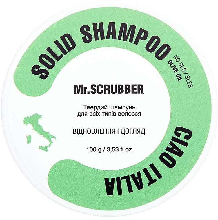 Szampon w kostce Zdrowie i opieka - Mr.Scrubber Solid Shampoo Bar — Zdjęcie N2