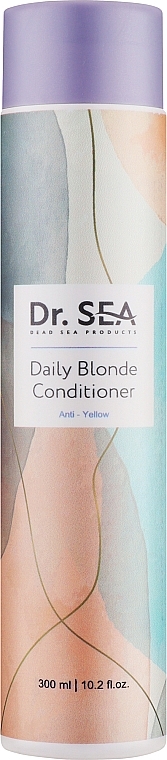 Odżywka neutralizująca żółte odcienie włosów - Dr.Sea Daily Blonde Conditioner — Zdjęcie N1