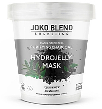 Rozświetlająco-nawilżająca hydrożelowa maska do twarzy - Joko Blend Purifying Charcoal Hydrojelly Mask — Zdjęcie N3