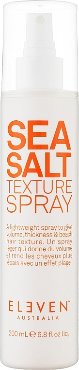 Sól morska w sprayu do włosów - Eleven Australia Sea Salt Texture Spray — Zdjęcie N1