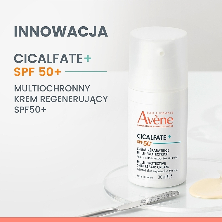 Wielofunkcyjny krem regenerujący - Avene Cicalfate+ Multi-Protective Repair Cream SPF50+ — Zdjęcie N5