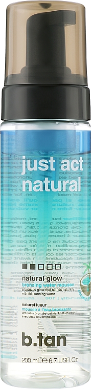 Pianka samoopalająca Just Act Natural - B.tan Self Tan Mousse — Zdjęcie N1