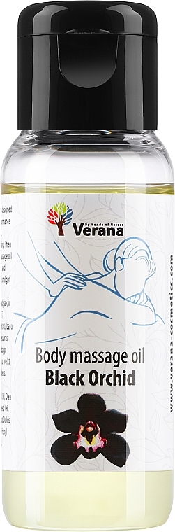 Olejek do masażu ciała Black Orchid - Verana Body Massage Oil  — Zdjęcie N1