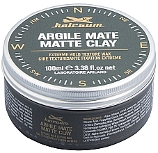 Matowy wosk teksturujący do włosów z glinką - Hairgum Matte Clay Wax — Zdjęcie N1