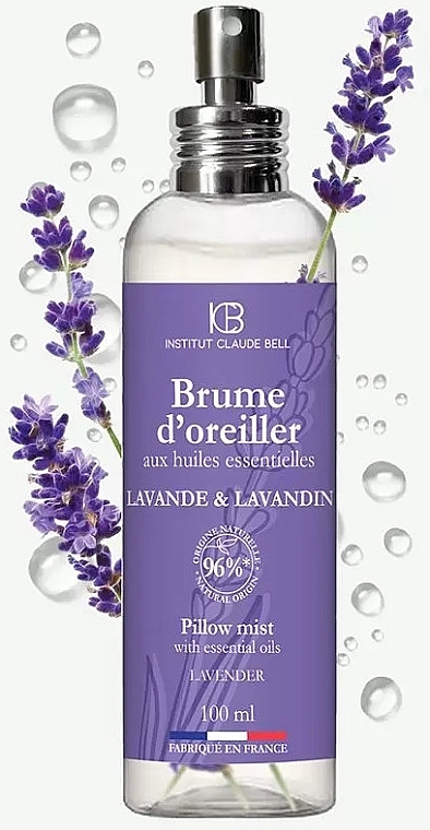 Mgiełka w sprayu do poduszek Lawenda - Institut Claude Bell Pillow Mist Lavender — Zdjęcie N2