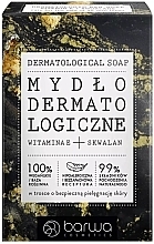 Mydło w płynie z oliwą z oliwek i mandarynką - Barwa Dermatological Soap Vitamin E And Squalane Premium — Zdjęcie N1
