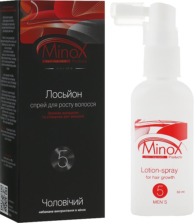 Balsam w sprayu przeciw wypadaniu włosów - MinoX 5 Lotion-Spray For Hair Growth — Zdjęcie N4