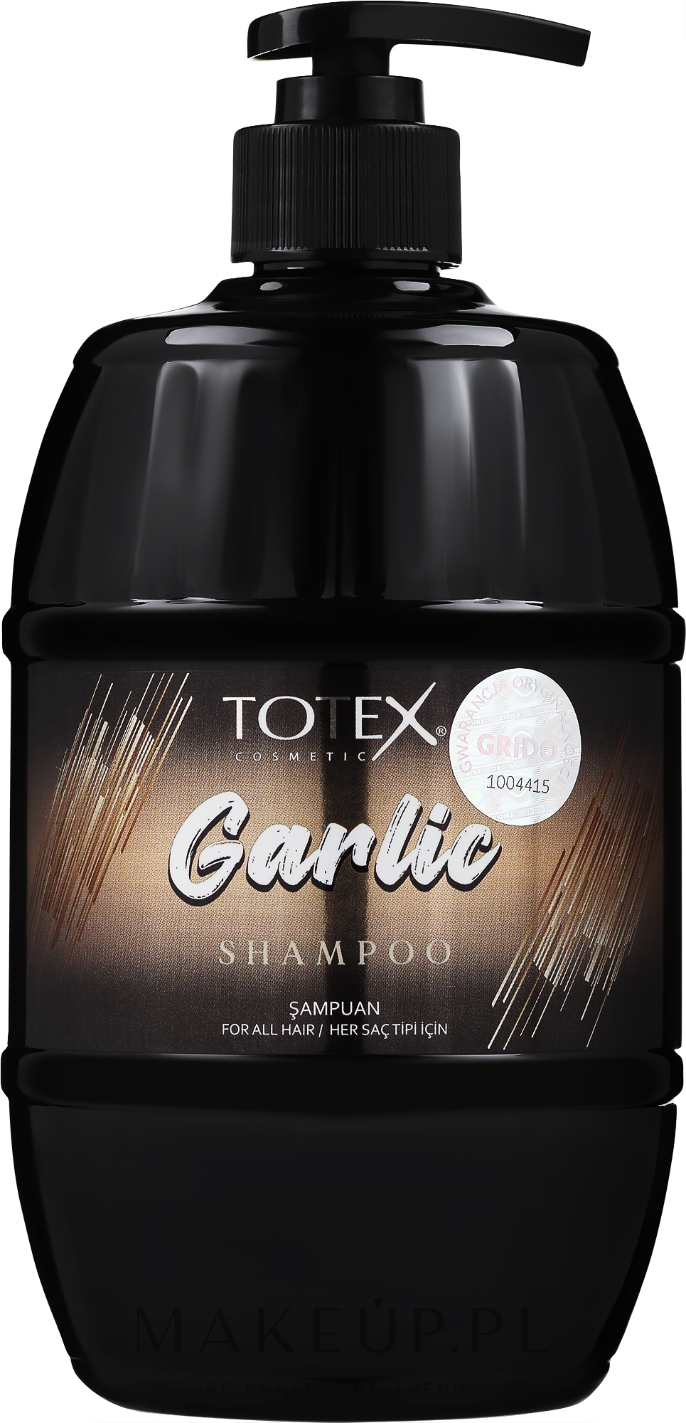 Szampon do włosów z ekstraktem z czosnku - Totex Cosmetic Garlic Shampoo — Zdjęcie 750 ml