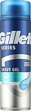 Kup Łagodny żel do golenia do skóry wrażliwej dla mężczyzn - Gillette Series Sensitive Skin Shave Gel For Men