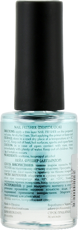 Odtłuszczacz do paznokci - Adore Professional Nail Fresher — Zdjęcie N4