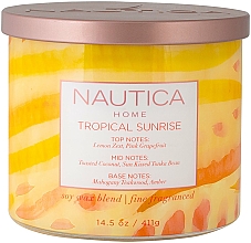 Kup Świeca zapachowa Tropikalny wschód słońca - Nautica Tropical Sunrise Fine Fragranced Candle