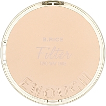 Puder do twarzy - Enough B.Rice Pure Filter Two-Way Cake SPF 28 PA++ — Zdjęcie N2