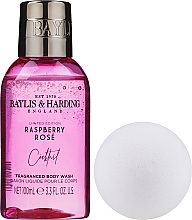 PREZENT! Zestaw - Baylis & Harding Raspberry Rose (sh gel/100ml + bath bombs/1pc) — Zdjęcie N1