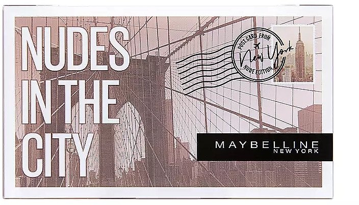 Paleta cieni do powiek - Maybelline Nudes In The City  — Zdjęcie N1