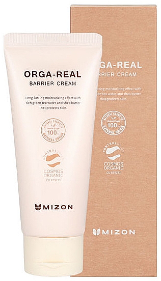 Organiczny krem odżywczy do twarzy - Mizon Orga-Real Barrier Cream — Zdjęcie N1